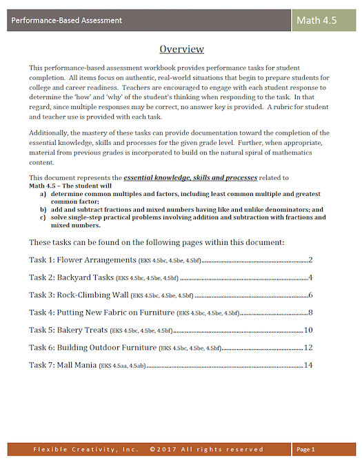 4.5 Sample TOC