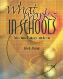 What Works in Schools: Translating Research Into Action