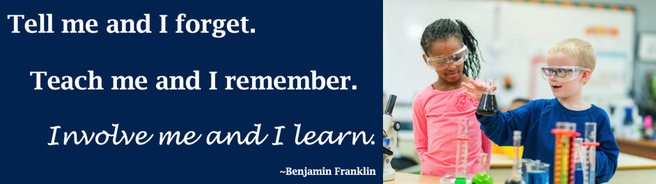 Tell me, teach me, involve me