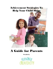 Achievement Strategies to Help Your Child Shine Achievement Strategies to Help Your Child Shine