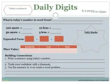 Daily Digits Daily Digits