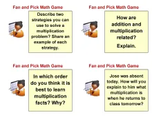Fan & Pick: Multiplication / Division Fan & Pick: Multiplication / Division