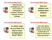 Fan & Pick: Multiplication / Division Fan & Pick: Multiplication / Division