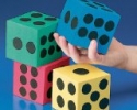 Foam Jumbo Playing Dice