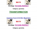 Common Core Math Word Sort K-5